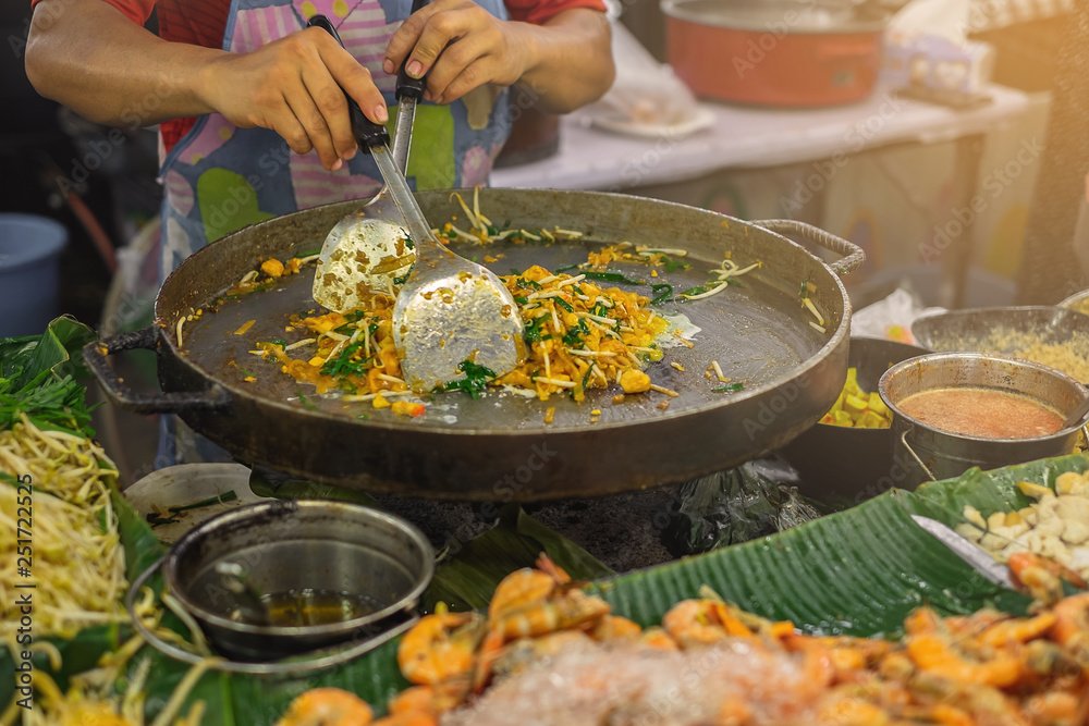Thai Food - Pad Thai Stall