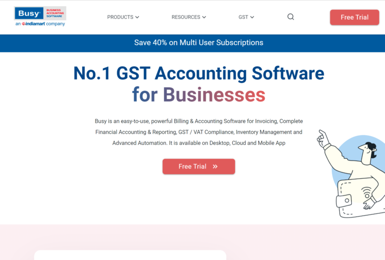Busy Accounting Software, Busy Accounting Software for Small Businesses