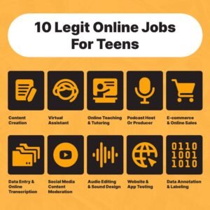 10 exciting online jobs for teens to earn money from home